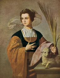 Alemán: Saint Agnes Santa Inés