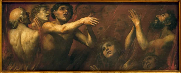 Almas del purgatorio. Pintura de Alonso Cano (1601-1667)