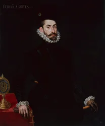 Retrato de Hernán Cortés