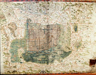 Mapa de México (manuscrito)