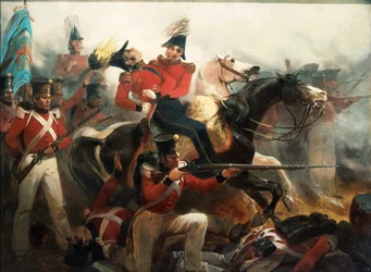 Muerte del General Ross en la Batalla de Baltimore, 12 de septiembre de 1814