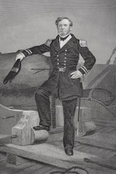Retrato del almirante Andrew Hull Foote (1806-63)