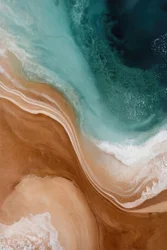 Vista aérea de la costa