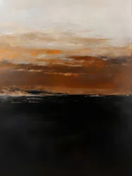 Un horizonte naranja espectacular