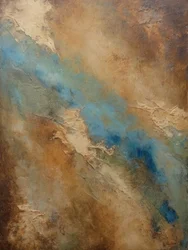 Flujo azul terroso