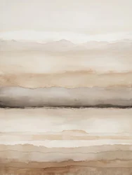 Abstracto en tonos tierra con capas