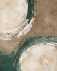 Remolinos terrosos: abstracto