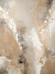 Flujo abstracto dorado
