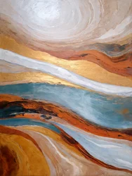 Flujo del desierto dorado