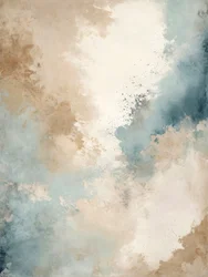 Nubes serenas y terrosas