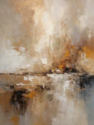 Horizonte abstracto de la Tierra cálida