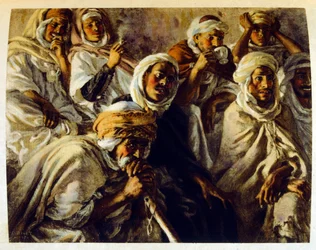 Ilustración de Dinet de 
