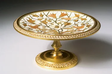 Copa en pedestal