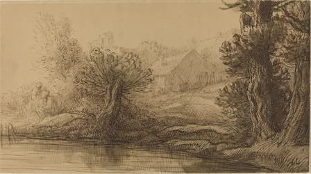 Orilla de un río