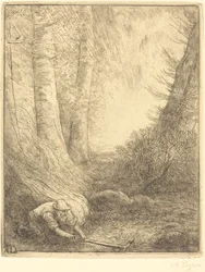 Quemando las hierbas (Le bruleur d