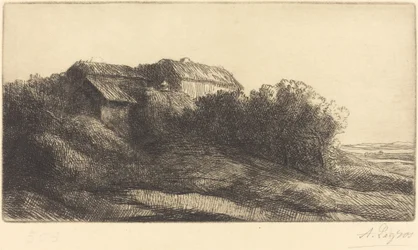 Cabaña en una ladera Chaumiere sur le coteau