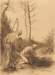 La muerte y el leñador, 2ª placa