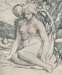 La muerte el pretendiente, c. 1895, 1923