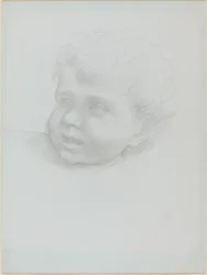 Cabeza de un niño