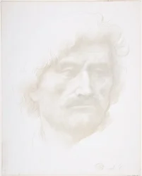 Cabeza de un hombre