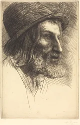 Cabeza de un trabajador inglés