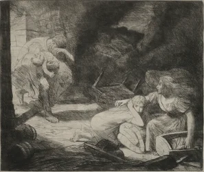 El incendio