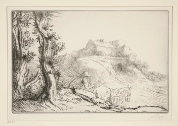La granja en la colina