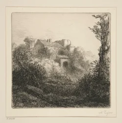 La granja en la colina