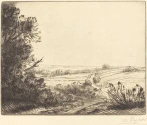 Paisaje: Camino a Horville (Paysage: Chemin d