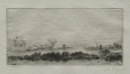 Paisaje con turbera: en el pantano