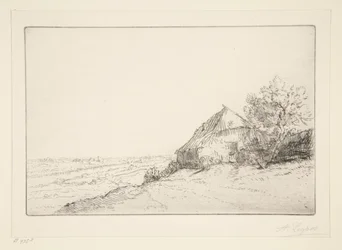 Cabaña en la colina