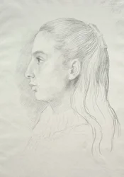 Retrato de Mlle. Nora E. Legros, 1896
