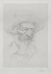 Retrato de Alfred Lord Tennyson