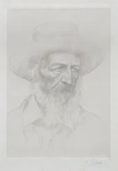 Retrato de Alfred Lord Tennyson