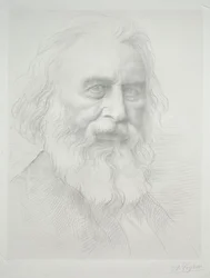 Retrato de Henry Wadsworth Longfellow (segunda placa)