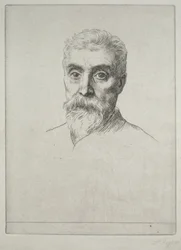 Retrato de Sir Hiram S. Maxim