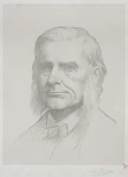 Retrato de Thomas Huxley 2ª Placa