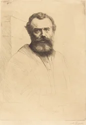 Autorretrato, tercera placa