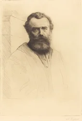 Autorretrato, 3ª placa, 1880