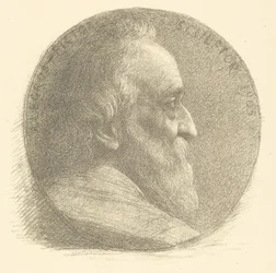 Autorretrato, medallón, No.1, novena placa