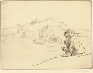 Pequeña colina Le coteau