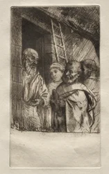 San Pedro y San Pablo en la puerta del Buen Hombre Miseria