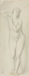 Desnudo femenino de pie