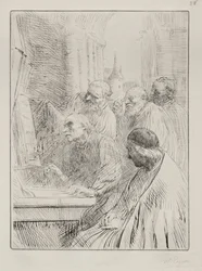 Los Monjes en la Iglesia