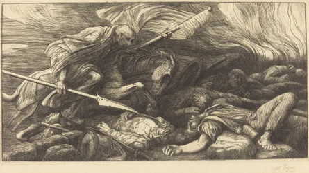 El triunfo de la muerte: Después de la batalla
