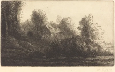 Vista de una granja, 2da plancha (La ferme de Bienheureux)