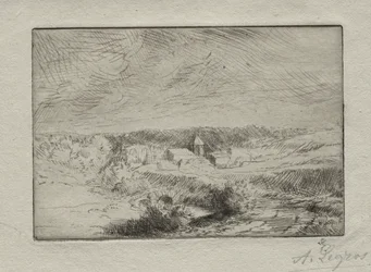 Pueblo de Wimille, cerca de Boulogne