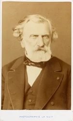 Retrato del compositor Ambroise Thomas 1811-1896