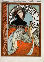 En el Barrio Latino, 1898