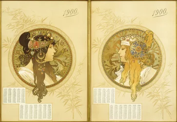 Cabezas bizantinas; Tetes Byzantines, 1900